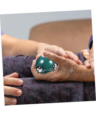 Healvian 2st Health Massage Handball - Baoding Balls | Stone & Cloisonn Magnetic Massage Balls for Wellness | Chinese Medicine for Adults - Buy Online on GoSupps.com