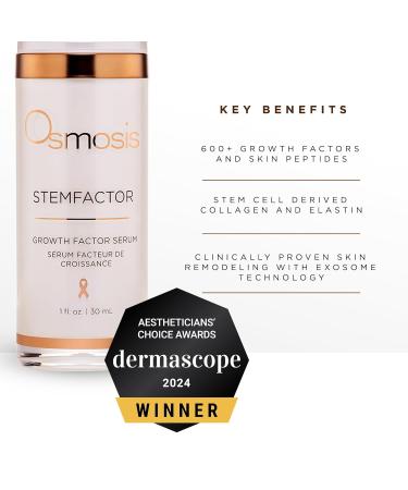 OSMOSIS Facial Moisturizer and Serum Kit QUENCH (1.69oz) Daily Hydrating Facial Moisturizer STEMFACTOR (1oz) Facial Serum Stimulates Stem Cells - Buy Online on GoSupps.com