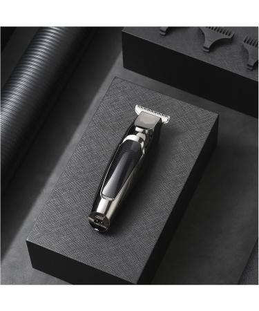 Professional Rechargeable T Shape Blade Razor - Best Balding Hair Trimmer with LCD Display - Black - Buy Online on GoSupps.com