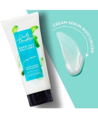 Carol's Daughter Wash Day Delight Cream Serum - Curly Hair Moisturizer, Anti-Frizz, Aloe & Glycerin, 6.8 fl oz - Buy Online on GoSupps.com