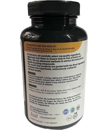 SETNUTRA Well From Within Papaya Leaf Capsules 500Mg Natural Papaya Leaf Extract 120 Vegan Capsules Non GMO Gluten Free Herbal Supplement No Fillers Or Additives - Buy Online on GoSupps.com