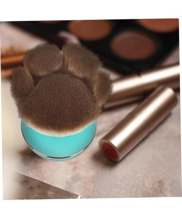 POPETPOP 1pc Cat Claw Loose Powder Brush Concealer Brush Looose Powder Brush Tapered Brush Face Definer Brush Buffing Cream Makeup Brush Cosmetic Supplies Tool Brush Silica Gel Travel Mini 6.5x4.5cm Green - Buy Online on GoSupps.com
