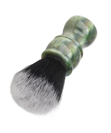 Premium Hair-Bearing Shaving Brush for Men | Synthetic Foam Brush with Green Grip - Perfect for Smooth Shaves - Buy Online on GoSupps.com