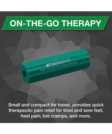 Theraband Foot Roller - Plantar Fasciitis Relief & Arch Pain Treatment - Buy Online on GoSupps.com