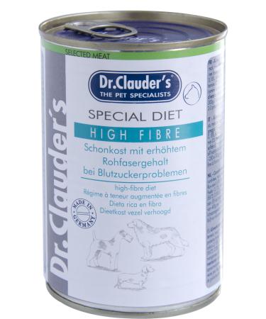 Dr. Clauder's - Light Super Premium Diet Variety | Wet dog food | specific diet | 6 x 400 g | (6 x 400 g, fiber and protein)