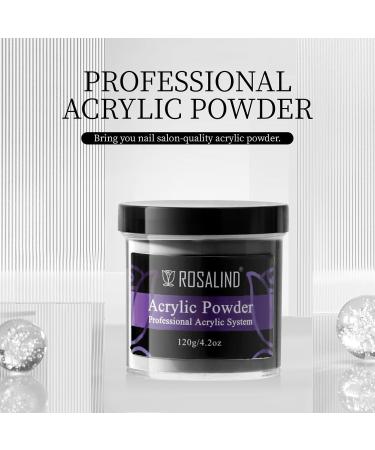ROSALIND 120g Black Acrylic Powder - Professional Nail Extension & Caving - No Nail Lamp Needed - Buy Online on GoSupps.com