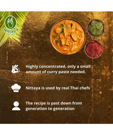 Nittaya Panang Curry Paste 1 kg - Buy Online on GoSupps.com
