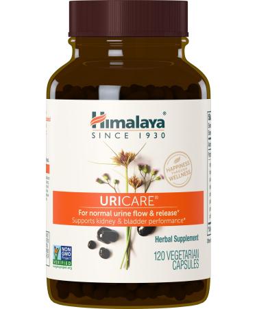 Himalaya UriCare for Kidney and Bladder Performance, 120 Capsules,840 mg, 1 Month Supply 120 Count (Pack of 1)
