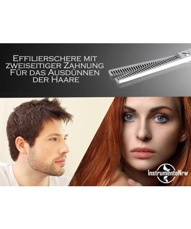 Effy Hair Cutting Scissors - Solingen Haircore 15.24 cm Thinning Shears | Made in Germany High-Quality Stainless Steel - Buy Online on GoSupps.com