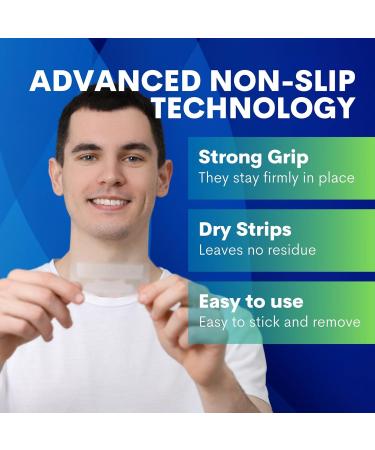 Teeth Whitening Strips for Sensitive Teeth | Best Non-Slip & Non-Toxic Solutions - Shop Now - Buy Online on GoSupps.com