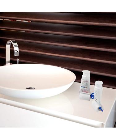 Asqraqo 3-Piece Tube Toothpaste Squeezer Set with Rolling Holder - Blue - Buy Online on GoSupps.com
