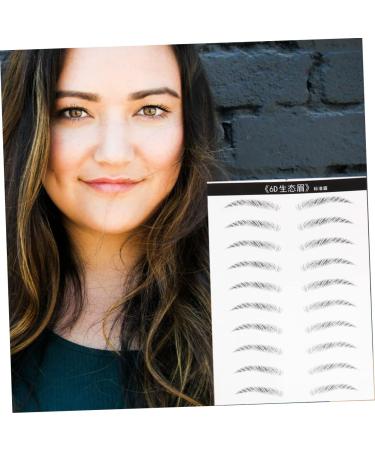 FRCOLOR 4 Sheets Pairs Makeup Stickers Makeup Eyes Brown Natural Simple Cosmetic 4d Disposable The Lazy - Buy Online on GoSupps.com