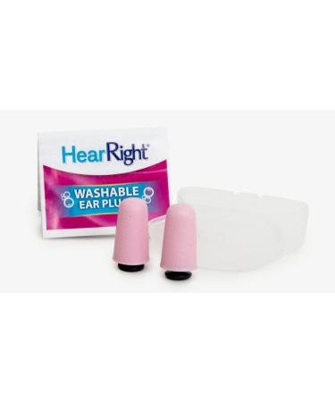 Buy HearRight Dream Soft Reusable Foam Ear Plugs for Sleeping - 3-Pack | Comfortable Ear Plugs for Women - Worldwide Shipping - Buy Online on GoSupps.com