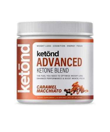 Ketond Ketone Advanced BHB Blend Best Ketone Drink for Rapid Weight Loss  Caramel Macchiato (15 Servings) Caramel Macchiato - Advanced Ketone Blend