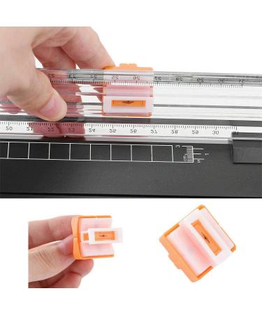 Paper Cutter  12 Inch Guillotine Paper Trimmer a4 with Automatic Security Safeguard and Side Ruler for Coupon  Craft Paper and Photos (Black) - Buy Online on GoSupps.com