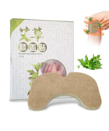 SONEW 12 piece of pain relief patch moxibustion knee sticker patin relief patch knee portable moxibusion patch for pain relief neck shoulders waist leg knee pain