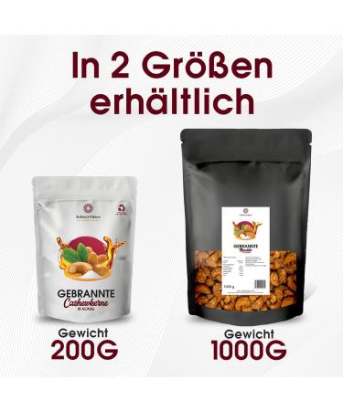 Sultan s Palace Burnt Cashew Nuts with Honey - 1000g | Caramelized Roasted Cashews for International Shipping - Buy Online on GoSupps.com