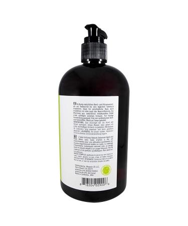 Waxness Dr. Bump Natural Botanical Hand and Body Wash | Tea Tree & Lemongrass - 16 fl oz (480 ml) | Best Eco-Friendly Cleanser for All Skin Types - Buy Online on GoSupps.com