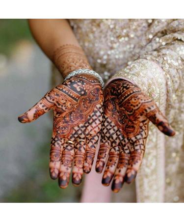 Buy Golecha Kaveri Chhela's 100% Natural Henna Cones | Red-Brown No PPD - 6pcs for International Shipping - Buy Online on GoSupps.com