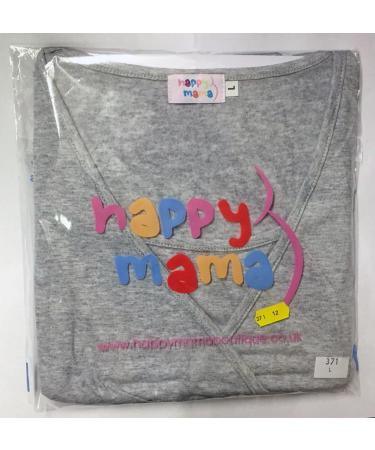 HAPPY MAMA Women's Nursing Hoodie 503p - Graphite/Off White/Black | Maternity Breastfeeding Top - Buy Online on GoSupps.com