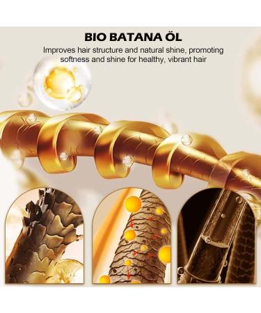  PENCHUAN Organic batana oil for hair growth 120 ml organic batana oil for growth rosemary oil pure organic natural and cold-pressed - Buy Online on GoSupps.com
