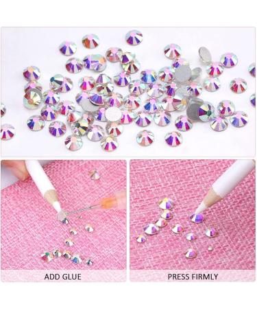 YHMQ 1440pcs ClearAB Rhinestones for Nails - SS6 Nail Crystals High-Quality Nail Art Supplies - Buy Online on GoSupps.com