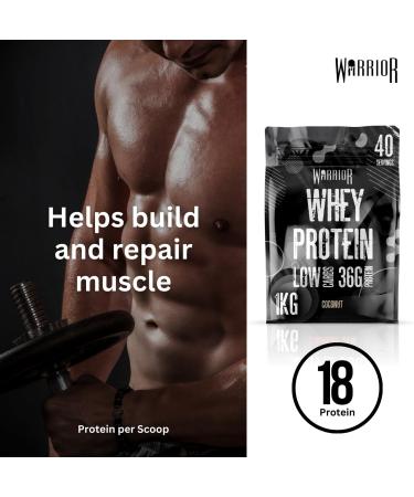 Warrior Supplements Warrior Whey Coconut 1Kg - Buy Online on GoSupps.com