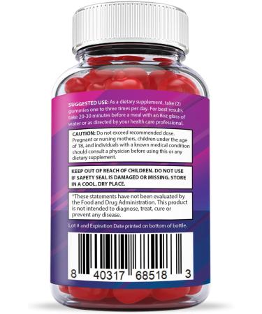 Justified Laboratories Amaze ACV Keto Gummies 1000MG | Pomegranate Juice, Beet Root, B12 | 60 Gummys - Buy Online on GoSupps.com