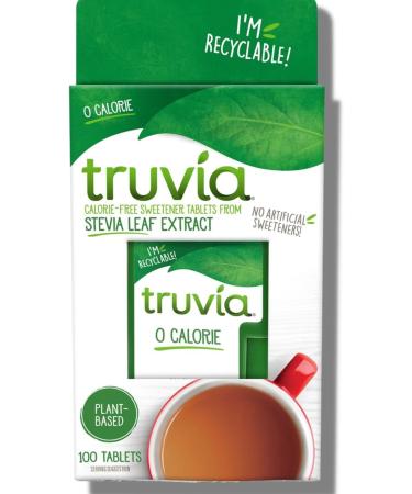 Truvia Sweetener Tablets 100 per pack - Bundle of 6 by The Great British Kitchen (total of 600 Truvia Sugar) - Buy Online on GoSupps.com