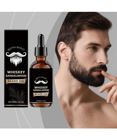Beard Oil | Natural Moisturizing Softener Oil for Facial Hair and Thick Mustaches | For Men Daily Care Morning Shower Styling Travel - Buy Online on GoSupps.com