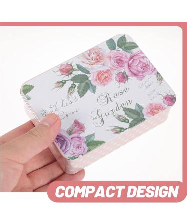 HOLIDYOYO Slide Top Tin Containers - Rectangular Metal Organizer for Lip Balm, Candies, Jewelry, Crafts - Empty Tin Box with Push-pull Sliding Cover - Buy Online on GoSupps.com