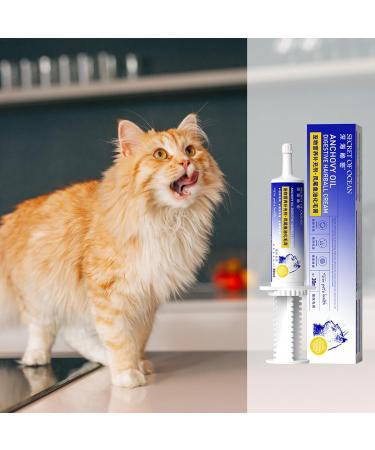Hairball Paste Cat Nutritional Supplement Gel - Nutritional Supplement for Cats Natural and Nutritious Hairball Control Gel for Healthy Tissue 30ml - Buy Online on GoSupps.com
