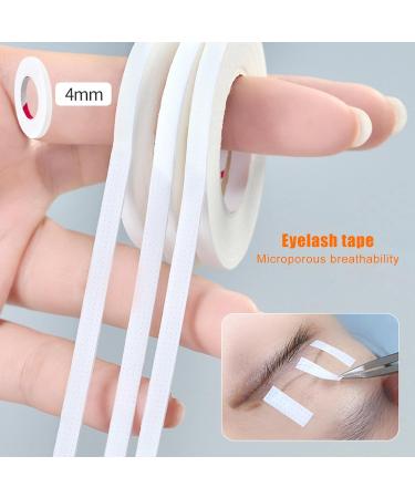 Tape for Eyelashes 10 Paper Lash Adhesive Tape Long-Lasting Security Improved Breathability Gentle Lash Adhesive Tape Eyelash Application Tape Women Cosmetics for Home Salon Traveling Drmitory - Buy Online on GoSupps.com