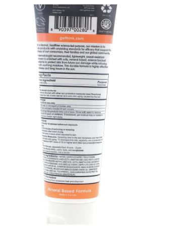 Thinksport Plus Sunscreen SPF 50 - 3 oz (3 Pack) | Best International Shipping & UV Protection - Buy Online on GoSupps.com