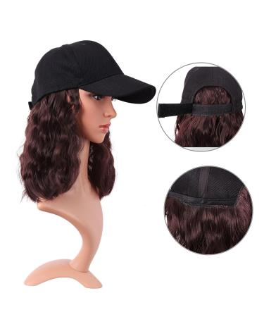 Buy Mapofbeauty 13 Adjustable Kinky Curly Bob Wig | Synthetic Dark Brown Hair | International Shipping Available - Buy Online on GoSupps.com
