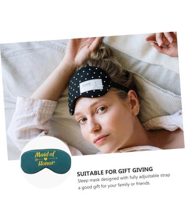 COLLBATH Silk Eye Mask Satin Sleeping Mask For Blackout Sleeping Eye Mask Cooling Sleeping Mask Masks Blackout Eyeshadow Eye Shades Stretch Satin Green - Buy Online on GoSupps.com