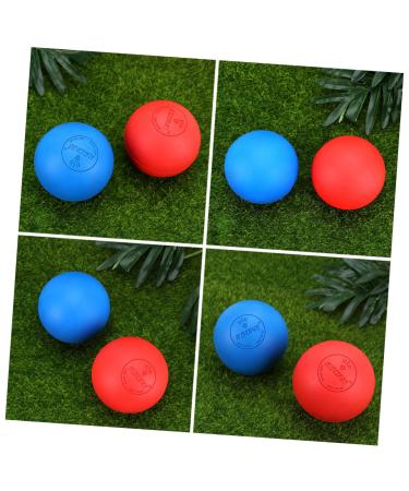 Frcolor 2st massage ball Neck-back massage balls Foot massager deep massage fascia ball for feet lacrosse balls massage yoga-ball body massage bay gymnastics ball