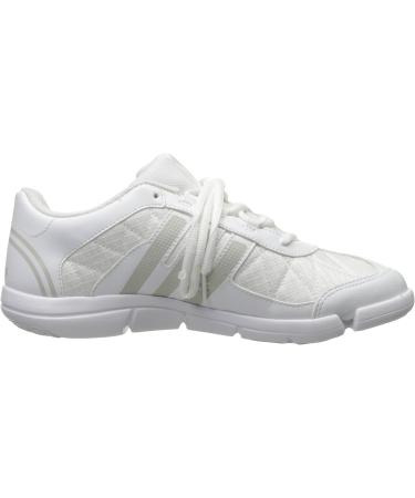 adidas Performance Women's Triple Cheer Shoe 7 - White/Granite/Clear Grey - Buy Online on GoSupps.com