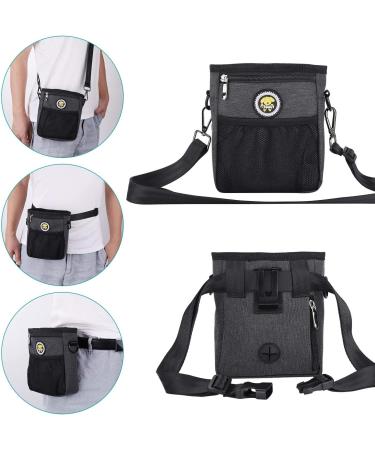 Fttouuy Waterproof Dog Feed Bag for Training - Perfect for Treats | Black L - Buy Online on GoSupps.com