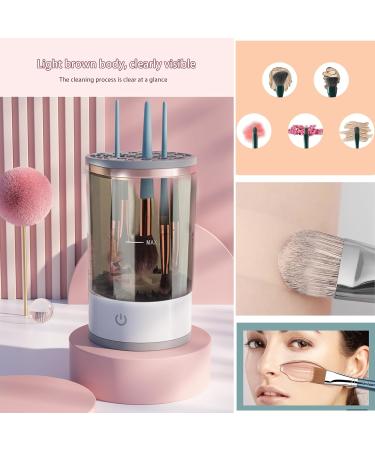 Buy Makeup Brush Cleaner & Storage Box - Deep Cosmetic Brush Spinner for All Sizes | Perfect Gift for Women on Mother's Day - Buy Online on GoSupps.com