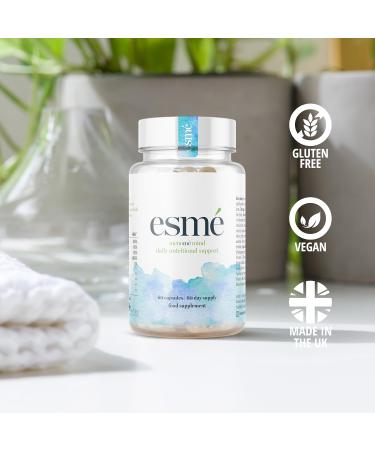 Buy esm menom Mind - Daily Nutritional Support for Menopause | 60 Capsules with Ashwagandha & Ginkgo Biloba | Two Month Supply - Shop Internationally - Buy Online on GoSupps.com