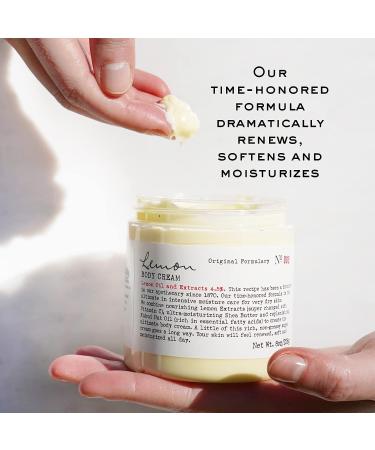 C.O. Bigelow Lemon Body Cream | Moisturizing Body Cream with Shea Butter and Lemon Oil | 8 oz | For Dry Skin | Hands & Body - Buy Online on GoSupps.com