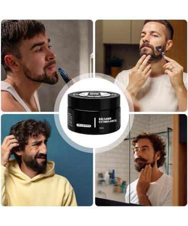 Beurre de barbe - 100 ml - Apr s-shampoing adoucissant pour barbe - Pour homme - Pour routine quotidienne et soin apr s le rasage - Contr le des frisottis et am lioration de la sant  - Buy Online on GoSupps.com