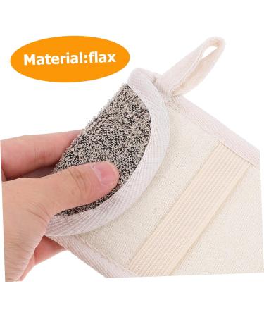 AUTSUPPL 3pcs Handmade Soap Storage Bag Natural Sisal Soap Pouch Soap Mesh Saver Bag Foam Sponge Black Flax - Buy Online on GoSupps.com