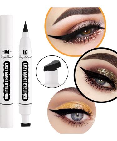 Waterproof Eyeliner Stamp | Liquid Make Up Pencil | Long-Lasting Eye Pencil Eye Shadow Waterproof Liquid Make Up Pencil for Natural Looking Shakven - Buy Online on GoSupps.com