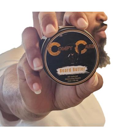 Comfy Care Beard Butter | Anti-Itch & Hydrating for All Beard Types | All-Natural 4 oz - Buy Online on GoSupps.com