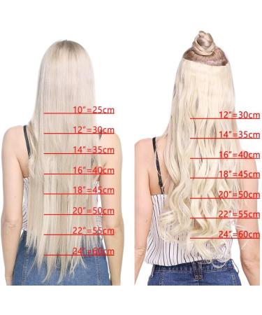 23 Medium Brown Clip-In Hair Extension - 8 Piece Set - Synthetic Straight Hair - 23 Inch Length - Buy Online on GoSupps.com