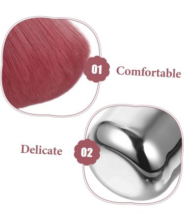 minkissy Highlighter Brush Mushroom Head Dust Brush Retractable Brush Foundation Brush Eye Shadows Makeup Powder Brush Face Makeup Brush Aluminum Tube Blush Powder Travel Telescopic 8.5x3.5cm As Shown - Buy Online on GoSupps.com