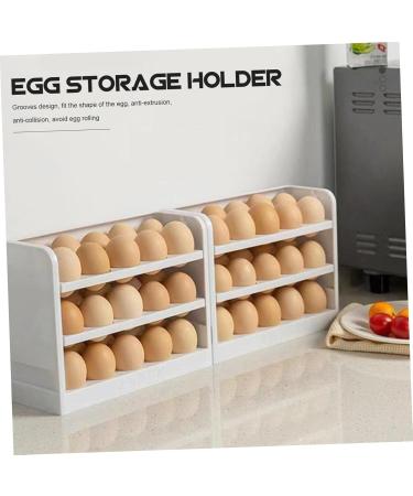 GLEAVI Flip The Egg Tray Eggs Deviled Egg Holder Clear Plastic Tray Household Egg Storage Rack Egg Rack Dog - Buy Online on GoSupps.com