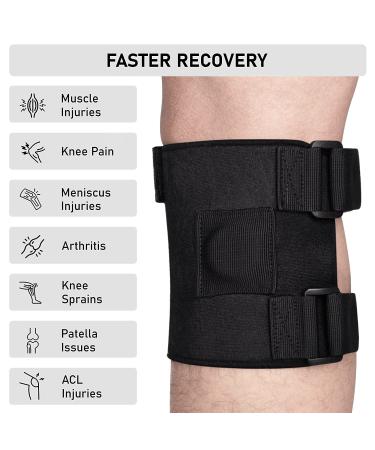 Knee Brace for Sciatica Pain Relief | Adjustable Sciatic Nerve Support for Men & Women - As Seen on TV - Buy Online on GoSupps.com